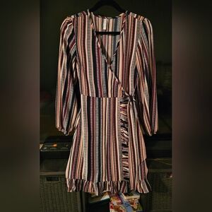 Multicolor Stripe Dress